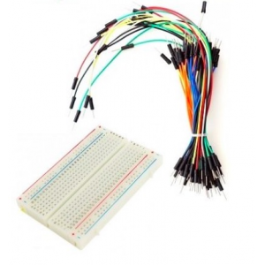 HR0254 400 point breadboard+65pc jumper wire